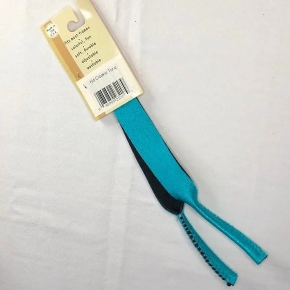 Kids Neoprene Turquoise Original Croakies Glasses Holder
